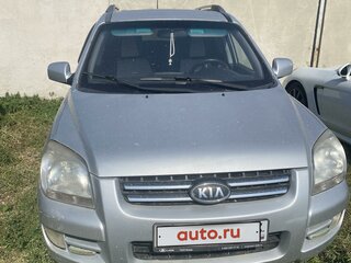2006 Kia Sportage II, серебристый, 770000 рублей, вид 1