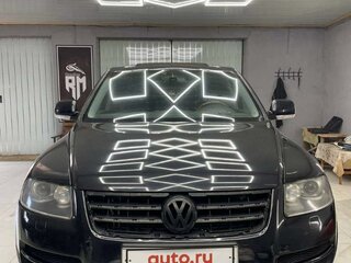 2006 Volkswagen Touareg I, чёрный, 800000 рублей, вид 1
