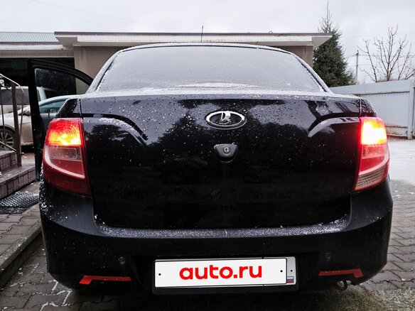 2013 Lada (ВАЗ) Granta I, синий, 450000 рублей - вид 4