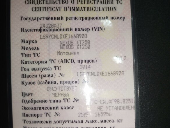 2014 Nexus XT250, белый, 85000 рублей - вид 11