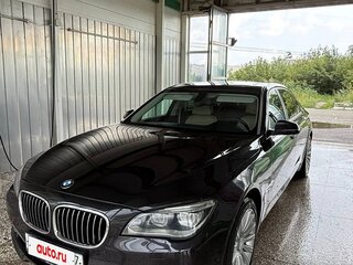 2013 BMW 7 серии Long 750Li xDrive V (F01/F02/F04) Рестайлинг, серый, 1590000 рублей, вид 1