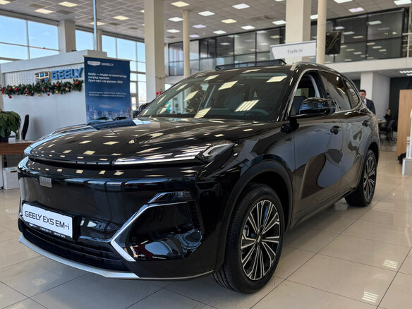 2026 Geely EX5 Гибрид EM-R, чёрный, 3829990 рублей