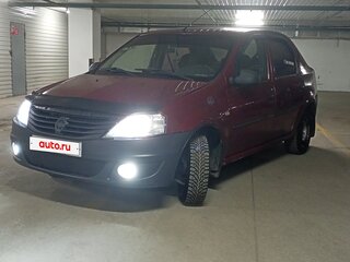 2011 Renault Logan I Рестайлинг, красный, 595000 рублей, вид 3