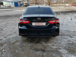 2019 Toyota Camry VIII (XV70), синий, 3000000 рублей, вид 4