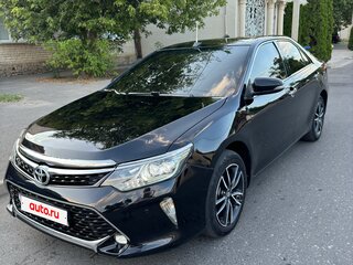 2016 Toyota Camry VII (XV50) Рестайлинг, чёрный, 2400000 рублей, вид 5