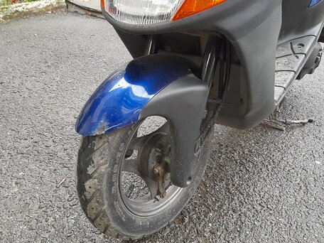 1998 Suzuki Lets 2, синий, 66600 рублей, вид 2