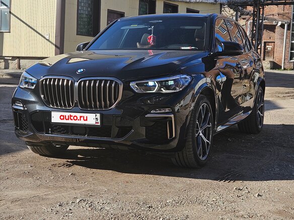 2018 BMW X5 M50d IV (G05/G18), чёрный, 10500000 рублей