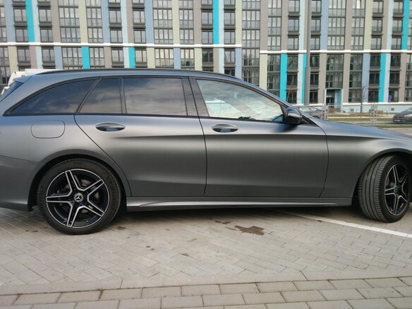 2019 Mercedes-Benz C-Класс 200 d IV (W205) Рестайлинг, серый, 2380000 рублей - вид 7