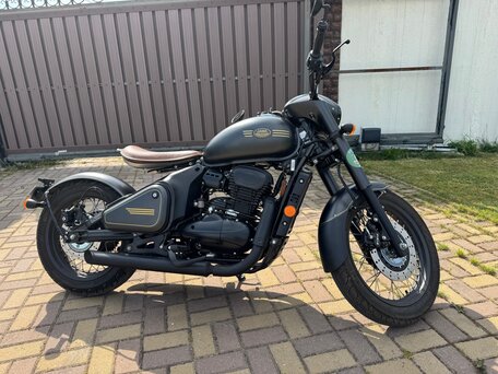 2023 Jawa 350 CL Perak, чёрный, 495000 рублей, вид 3