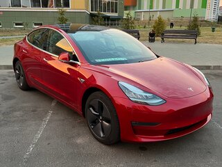 2019 Tesla Model 3 Standart Plus I, красный, 2200000 рублей, вид 4