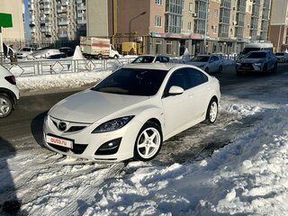 2011 Mazda 6 II (GH) Рестайлинг, белый, 1000000 рублей, вид 4