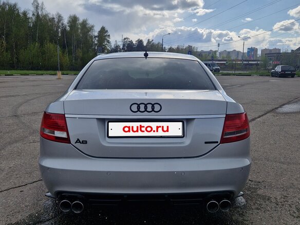 2007 Audi A6 III (C6), серебристый, 1300000 рублей - вид 5