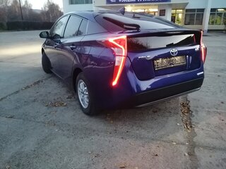 2016 Toyota Prius IV (XW50), синий, 1669000 рублей, вид 4