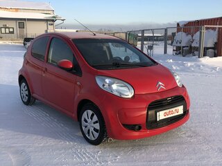 2010 Citroen C1 I Рестайлинг, красный, 555000 рублей, вид 2