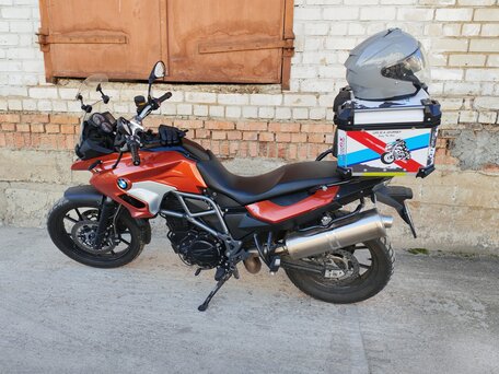 2016 BMW F 700 GS, оранжевый, 750000 рублей, вид 1