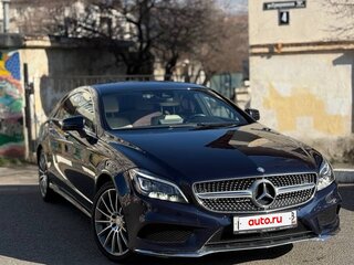 2016 Mercedes-Benz CLS 350 BlueTEC II (C218) Рестайлинг, синий, 3408372 рублей, вид 3