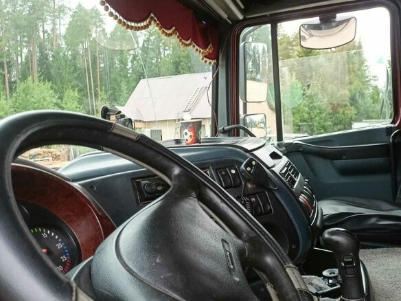 2003 DAF XF 95, пурпурный, 2550000 рублей - вид 4