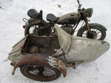 1953 BMW R 12, чёрный, 650000 рублей, вид 2