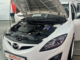 2011 Mazda 6 II (GH) Рестайлинг, белый, 1000000 рублей, вид 5