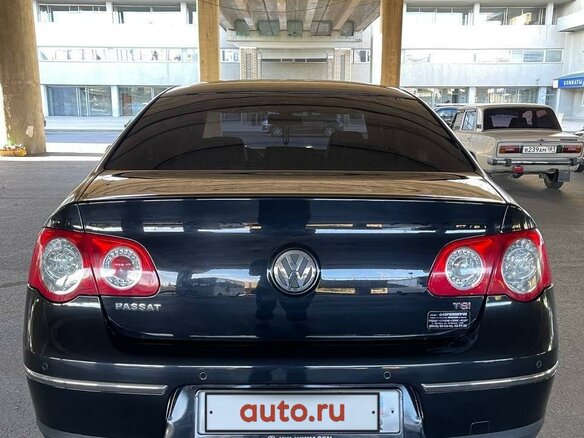 2008 Volkswagen Passat B6, чёрный, 1000000 рублей - вид 5