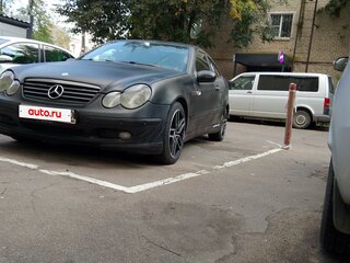 2002 Mercedes-Benz C-Класс 200 II (W203), чёрный, 600000 рублей, вид 4