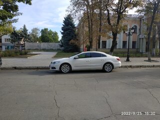 2010 Volkswagen Passat CC I, белый, 1000000 рублей, вид 3