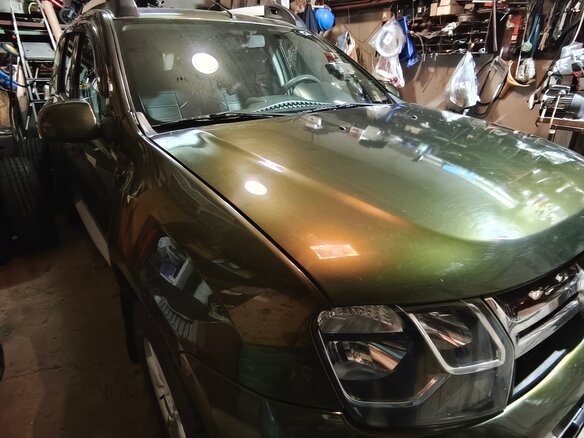 2015 Renault Duster I Рестайлинг, зелёный, 1250000 рублей - вид 7