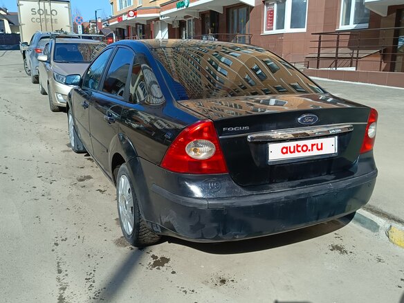 2008 Ford Focus II, чёрный, 350000 рублей - вид 1