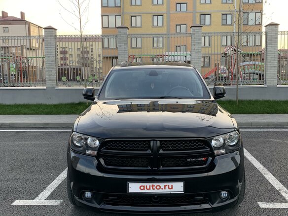 2012 Dodge Durango 6-speed III, чёрный, 2000000 рублей