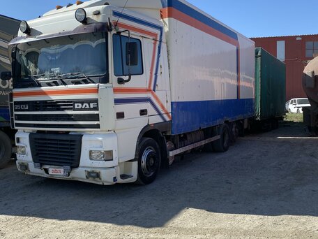 1998 DAF XF 95, белый, 2450000 рублей, вид 1