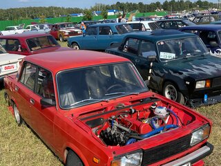 1983 Lada (ВАЗ) 2105, красный, 380000 рублей, вид 5