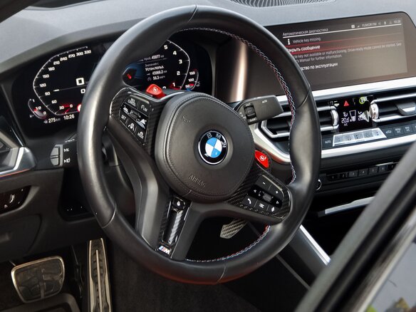 2021 BMW M3 Competition Package VI (G80), чёрный, 7107505 рублей - вид 3