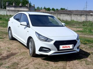 2017 Hyundai Solaris II, белый, 780000 рублей, вид 3