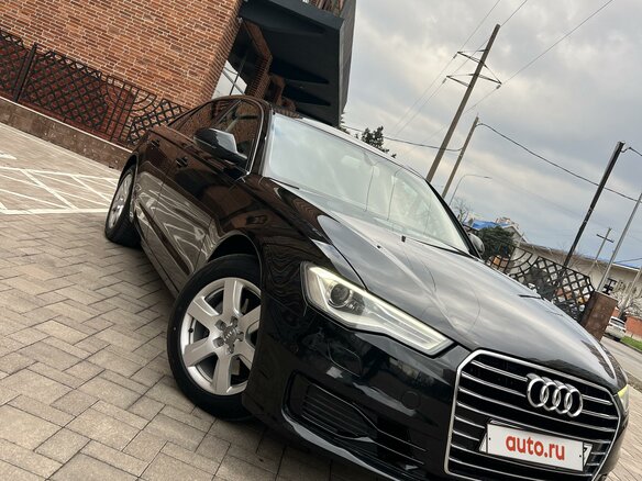 2015 Audi A6 IV (C7) Рестайлинг, чёрный, 1990000 рублей - вид 1