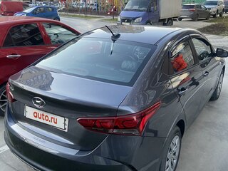 2021 Hyundai Solaris II Рестайлинг, серый, 1700000 рублей, вид 4