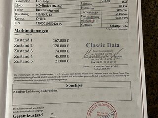1959 Mercedes-Benz W128, бежевый, 13500000 рублей, вид 5