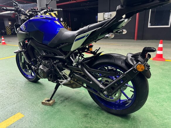 2017 Yamaha MT-09 (FZ-09), синий, 875000 рублей - вид 17