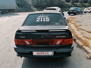 2006 Lada (ВАЗ) 2115, чёрный, 160000 рублей, вид 3