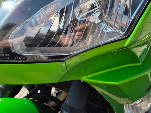 2012 Kawasaki ER-6F (Ninja 650R), зелёный, 420000 рублей - вид 7