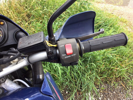 1995 Kawasaki KLE 250, синий, 250000 рублей, вид 3