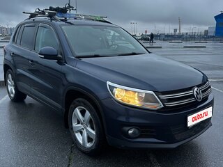 2014 Volkswagen Tiguan I Рестайлинг, синий, 1200000 рублей, вид 2