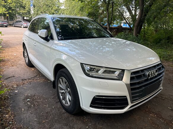 2018 Audi Q5 II (FY), белый, 3400000 рублей