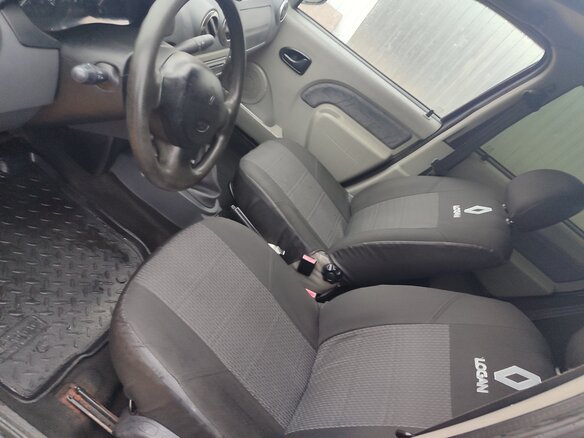 2006 Renault Logan I, серый, 275000 рублей - вид 7