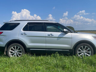 2016 Ford Explorer V Рестайлинг, серебристый, 2068494 рублей, вид 4