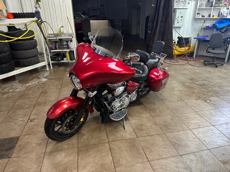 2014 Yamaha XV 1900, красный, 1650000 рублей, вид 3
