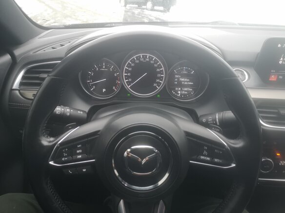 2018 Mazda 6 III (GJ) Рестайлинг, серый, 2900000 рублей - вид 8