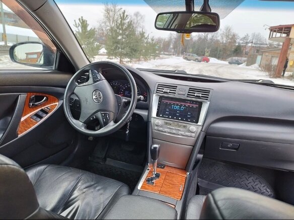2010 Toyota Camry VI (XV40) Рестайлинг, чёрный - вид 6