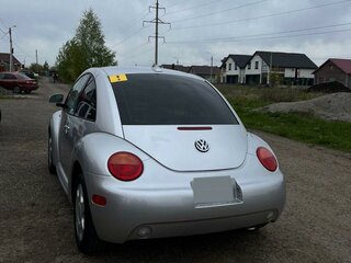 1999 Volkswagen Beetle I (A4), серебристый, 730000 рублей, вид 4