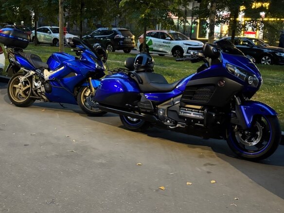 2017 Honda GL 1800 Gold Wing, синий, 1700000 рублей - вид 18