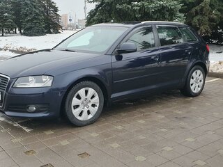 2009 Audi A3 II (8P) Рестайлинг 2, синий, 700000 рублей, вид 4